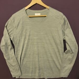 Womens Columbia Long Sleeve Tee - Light Gray